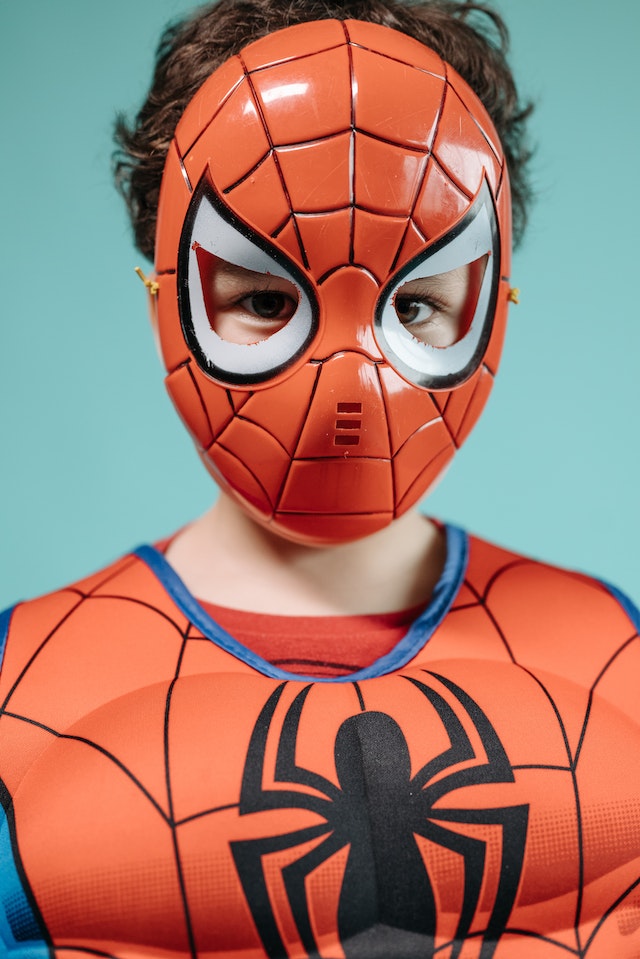 Masca spiderman - visul oricărui băiețel