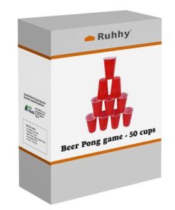 Joc educativ Beer Pong - 50 de pahare