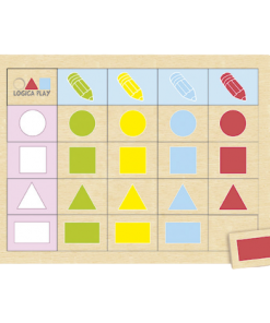 Set de 4 jocuri educative Montessori Logic1