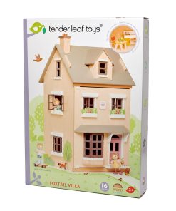 Casuta de papusi din lemn, Tender Leaf Toys, Foxtail Villa