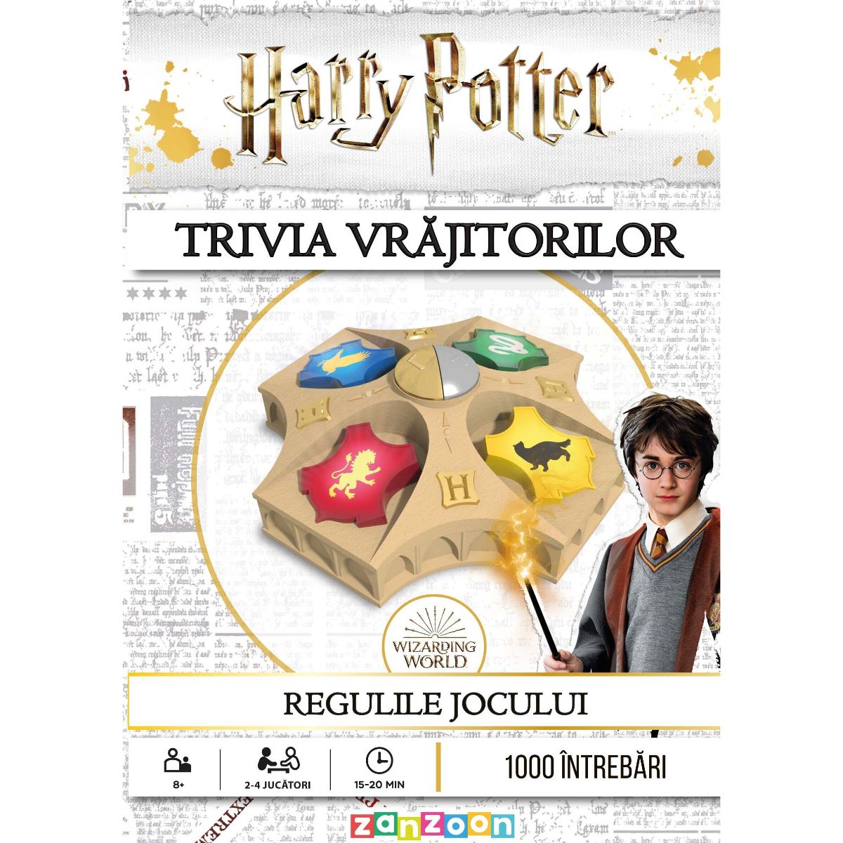 Joc de societate Harry Potter, Trivia vrajitorilor Joc de societate Harry Potter, Trivia vrajitorilor
