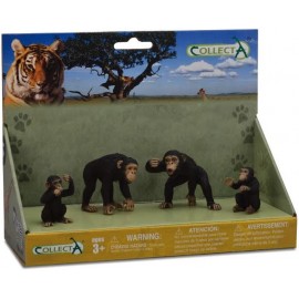 Figurina Familia Cimpanzeilor Collecta Figurina Familia Cimpanzeilor Collecta