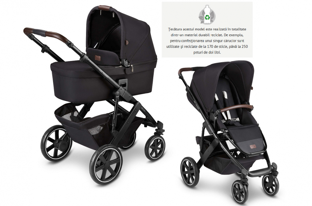 Carucior 2 in 1 Salsa 4 fashion Midnight ABC 2022 Carucior 2 in 1 Salsa 4 fashion Midnight ABC 2022