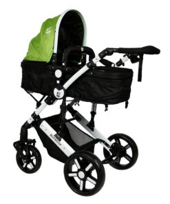 Carucior 2 in 1 reversibil Buf Boof 0-36 luni X2 Green