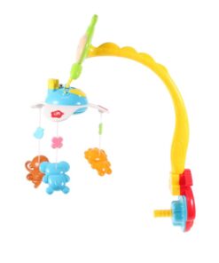 Carusel muzical cu proiector si telecomanda Green Giraffe