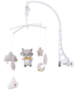 Carusel muzical pentru patut Chipolino Raccoon