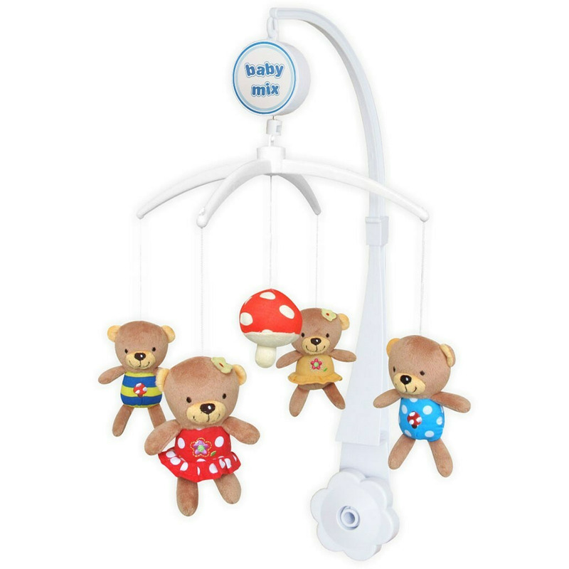 Carusel muzical pentru patut Baby Mix Bears Carusel muzical pentru patut Baby Mix Bears