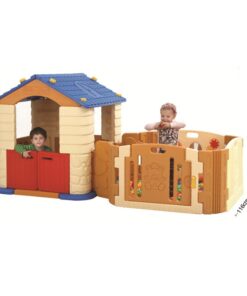 Casuta cu spatiu joaca copii Edu Play