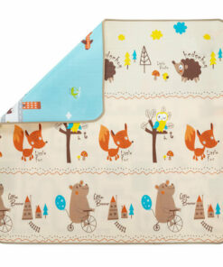 Covoras de joaca Feedo reversibil 180 x 180 x 1 cm 0 luni+ multicolor