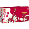 Bicicleta fara pedale Hape 10 inch Rosu