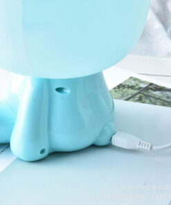 Lampa de veghe pentru copii Iepuras Albastru 23 cm