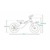 Bicicleta usoara fara pedale Lionelo cu cadru din magneziu Bart Tour 12 Grey Stone Bicicleta usoara fara pedale Lionelo cu cadru din magneziu Bart Tour 12 Grey Stone