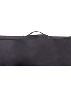 Patut pliabil Cangaroo cu 2 nivele si roti SkyGlow Black