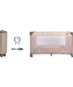 Patut pliabil Cangaroo cu un nivel Africa beige