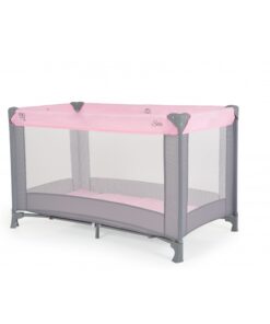 Patut pliabil Moni cu un nivel Solo Pink