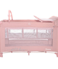 Patut pliabil Noemi Plus 2 nivele cu accesorii Mellow Rose Star