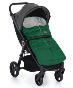 Sac de iarna extensibil PetiteMars Jibot 100x48 cm impermeabil 3 in 1 green