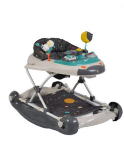 Premergator 3in1 pentru copii Cangaroo Cosmos cu inaltime reglabila,sistem anti-rasturnare,functie balansoar,roti fata pivotante,12 melodii,lumini,panou interactiv detasabil