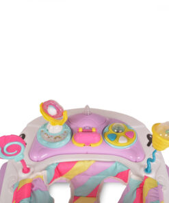 Premergator cu panou muzical si lumini Cangaroo Unicorn Purple