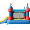 Saltea gonflabila Happy Hop castel cu tobogan dublu Saltea gonflabila Happy Hop castel cu tobogan dublu
