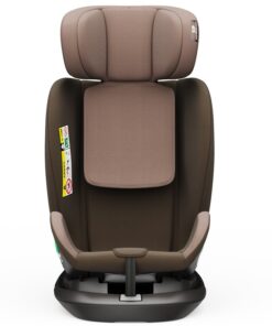 Scaun auto Platinum Deluxe i-Size Buf Boof cu isofix rotativ 360 grade Top Tether Sips 40-150 cm 0-36 kg Coffee
