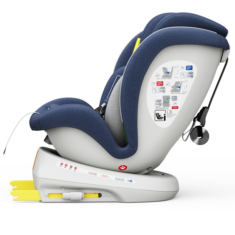 Scaun auto Tweety Plus Deluxe Buf Boof i-size rotativ 360 cu isofix 40-150 cm indigo Scaun auto Tweety Plus Deluxe Buf Boof i-size rotativ 360 cu isofix 40-150 cm indigo