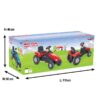 Tractor cu pedale Pilsan Mega Red Tractor cu pedale Pilsan Mega Red