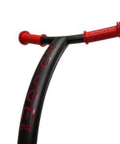 Trotineta C100 Negru  Rosu , platforma si maner antialunecare, greutate suportata 65 kg, varsta 3 ani+