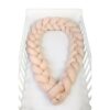 Protectie laterala, Pentru patut, Lungime 240 cm, Tip Bumper impletit, Utilizabil si ca baby nest, Din tricot, Beige, YappyKids, YappyGum Protectie laterala, Pentru patut, Lungime 240 cm, Tip Bumper impletit, Utilizabil si ca baby nest, Din tricot, Beige, YappyKids, YappyGum