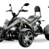 ATV electric SPY Racing Eco Quad 4000W 72V 100Ah baterie litiu-ion, culoare neagra