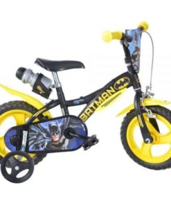 Bicicleta copii 3-5 ani, 12 inch, Batman, Dino Bikes DB612LBT