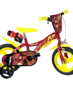Bicicleta copii 3-5 ani, 12 inch, Flash, Dino Bikes DB612LFH