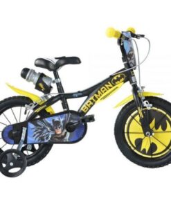 Bicicleta copii 3-5 ani, 14 inch, Batman, Dino Bikes DB614BT