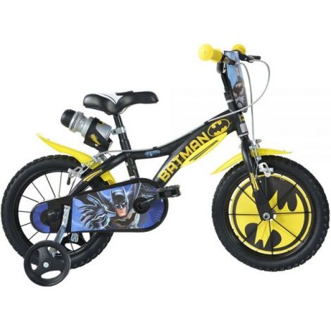 Bicicleta copii 3-5 ani, 14 inch, Batman, Dino Bikes DB614BT Bicicleta copii 3-5 ani, 14 inch, Batman, Dino Bikes DB614BT