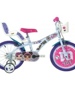 Bicicleta copii 3-5 ani, 14 inch, Lol, Dino Bikes DB614GLOL