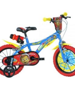 Bicicleta copii 3-5 ani, 14 inch, Pinocchio, Dino Bikes DB614PN