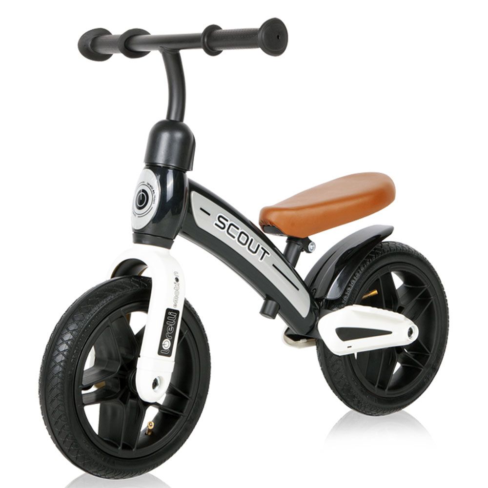 Bicicleta de echilibru fara pedale pentru baieti roti cauciuc 10 inch Lorelli Scout Air Neagra Bicicleta de echilibru fara pedale pentru baieti roti cauciuc 10 inch Lorelli Scout Air Neagra