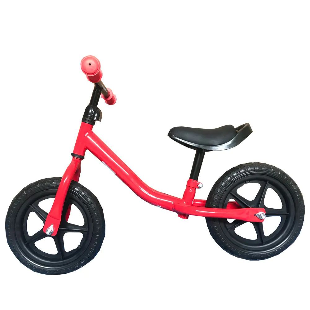 Bicicleta fara pedale unisex 12 inch Ocie Flash Rosie Bicicleta fara pedale unisex 12 inch Ocie Flash Rosie