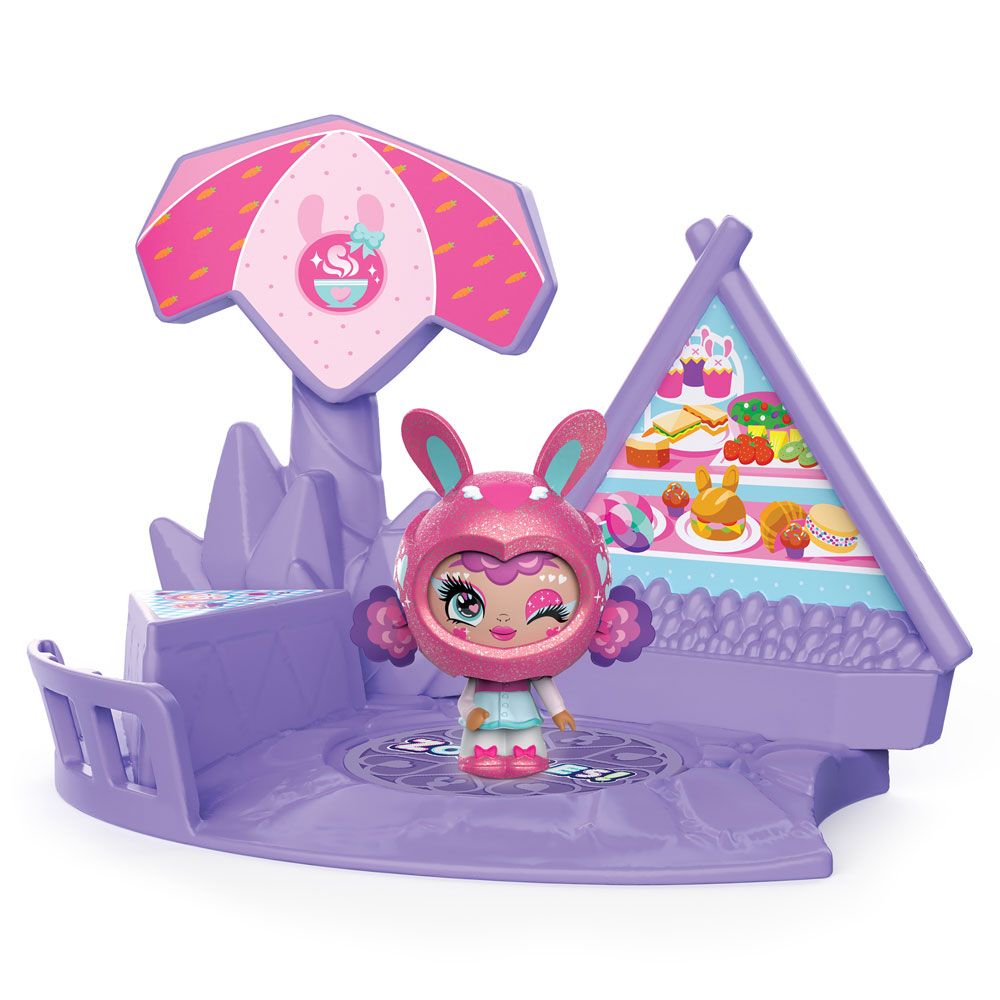 Figurina Z-Girl cu casuta Zoobles Figurina Z-Girl cu casuta Zoobles