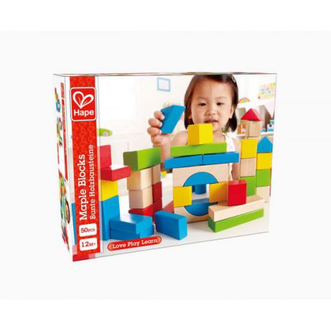 Hape Set Piese De Construit Multicolor Hape Set Piese De Construit Multicolor