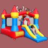 Castel gonflabil albastru Happy Hop 9017