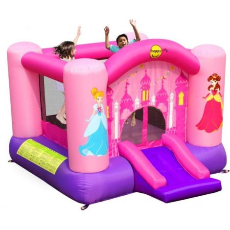 Happy Hop - Spatiu de joaca gonflabil Printese cu tobogan Happy Hop - Spatiu de joaca gonflabil Printese cu tobogan