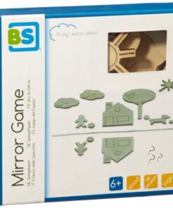 Joc educativ de logica, Imagini in oglinda, 6 ani+, BStoys GA293