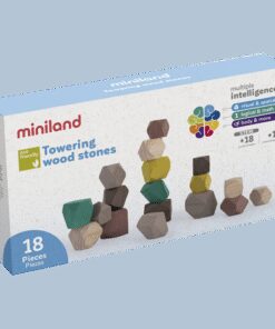 Joc educativ pentru dezvoltarea motricitatii Wood Stones
