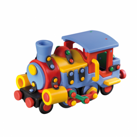 Jucarie de construit mic-o-mic 3D Locomotiva 089.027, 19.1 cm Jucarie de construit mic-o-mic 3D Locomotiva 089.027, 19.1 cm