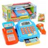 Jucarie educativa, Jokomisiada, Casa de marcat, Cu aparat de scanat, cantar, calculator functional, butoane si sunete, 3 ani+, Multicolor