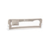Protectie laterala pat, Lionelo, Eva, Cu buzunar accesorii, 150x35 cm, Conform cu standardul european de securitate BS7072, Bej