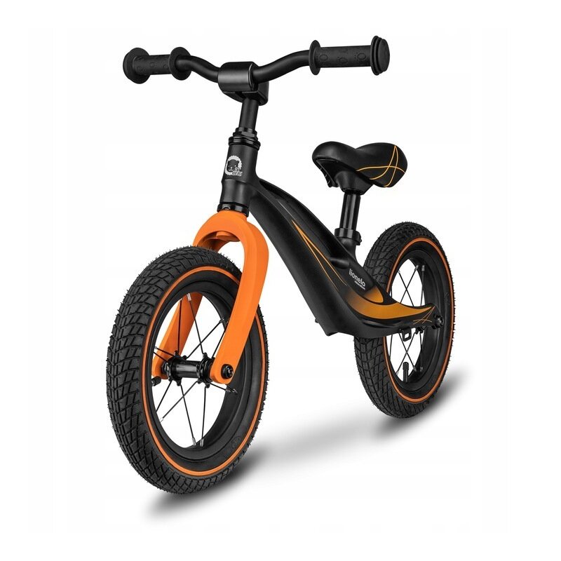 Bicicleta fara pedale, Lionelo, Bart Air, Usoara, Cu roti gonflabile, Cu cadru din magneziu, Cu ghidon si sa reglabile, Greutate 3.8 Kg, 12 inch, Conform cu standardul european de securitate EN71, Negru Bicicleta fara pedale, Lionelo, Bart Air, Usoara, Cu roti gonflabile, Cu cadru din magneziu, Cu ghidon si sa reglabile, Greutate 3.8 Kg, 12 inch, Conform cu standardul european de securitate EN71, Negru