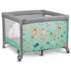 Tarc de joaca, Lionelo, Mille, Pliabil, Include covor educational incorporat cu 4 jucarii Velcro si geanta de transport, Cu roti si inchidere laterala, Saltea din spuma, 100x100 cm, Verde Tarc de joaca, Lionelo, Mille, Pliabil, Include covor educational incorporat cu 4 jucarii Velcro si geanta de transport, Cu roti si inchidere laterala, Saltea din spuma, 100x100 cm, Verde