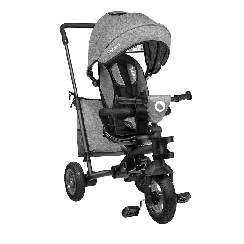 Tricicleta copii, Lionelo, Tris, Ultrapliabila, Multifunctionala, Mecanism de pedalare libera, Suport picioare, Control al directiei, Scaun reversibil, Rotire 360 grade, Conform cu standardul europeane de securitate EN71, Gri Tricicleta copii, Lionelo, Tris, Ultrapliabila, Multifunctionala, Mecanism de pedalare libera, Suport picioare, Control al directiei, Scaun reversibil, Rotire 360 grade, Conform cu standardul europeane de securitate EN71, Gri